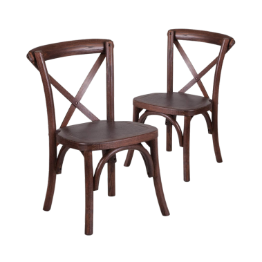 Cross Back Chair - Image 2